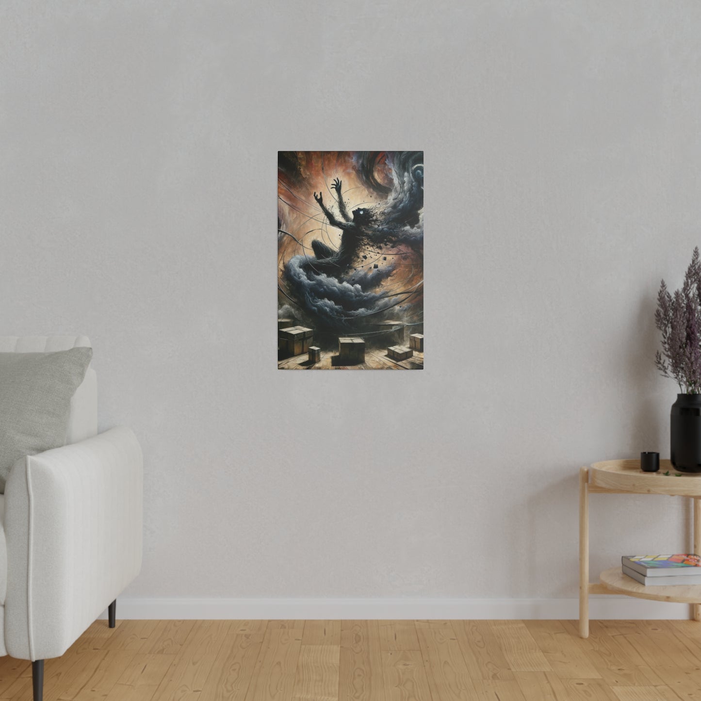 Choke Me - Inspired Canvas Art by The Used