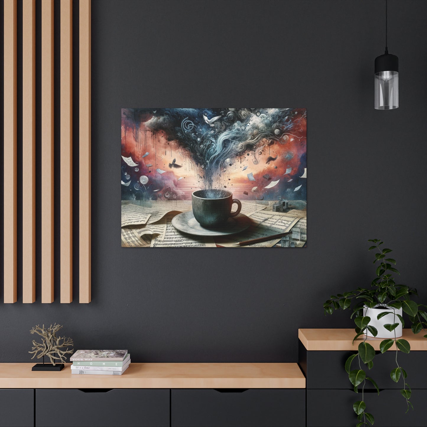 Poetic Tragedy - Inspired Canvas Art by The Used