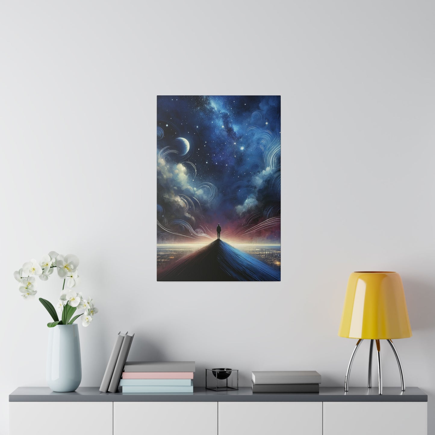 "All On My Own" - Inspired Canvas Art by The Used