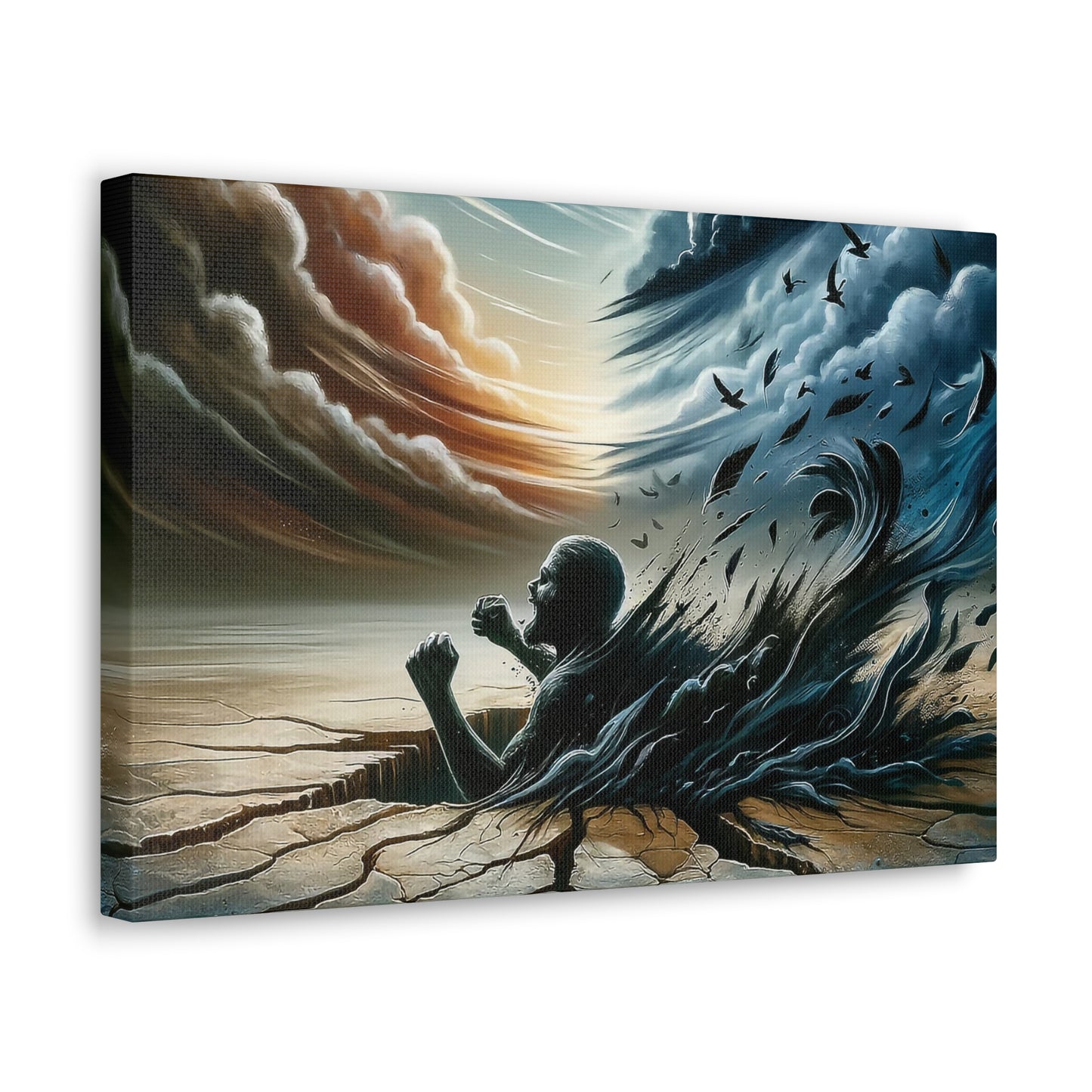 Buried Myself Alive - Inspired Canvas Art by The Used