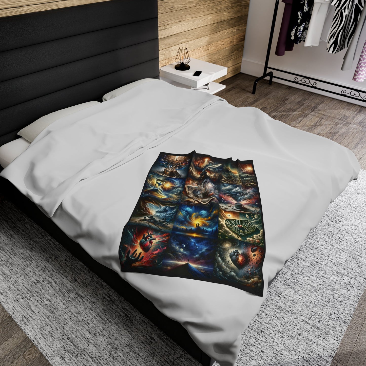 "Echoes of a Violent Embrace" - The Used Album Inspired Blanket - GG