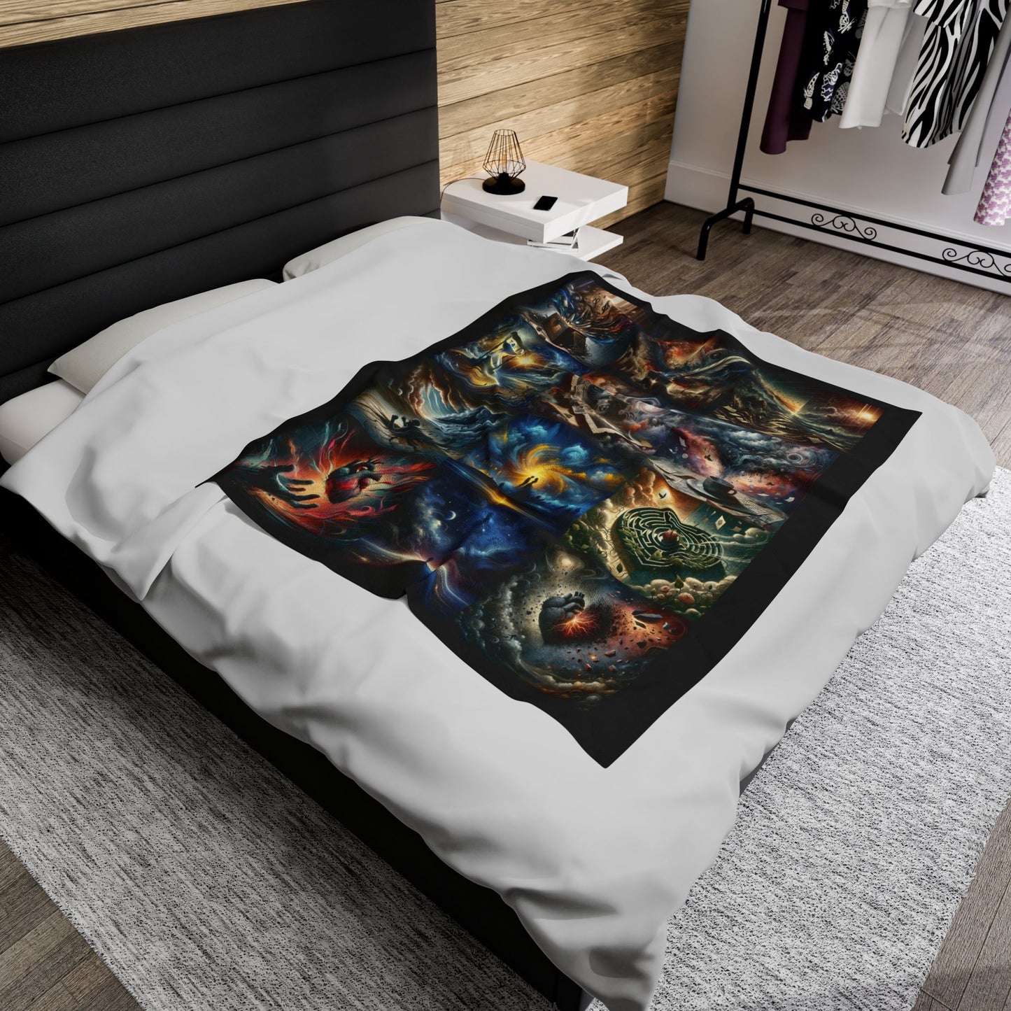 "Echoes of a Violent Embrace" - The Used Album Inspired Blanket - GG