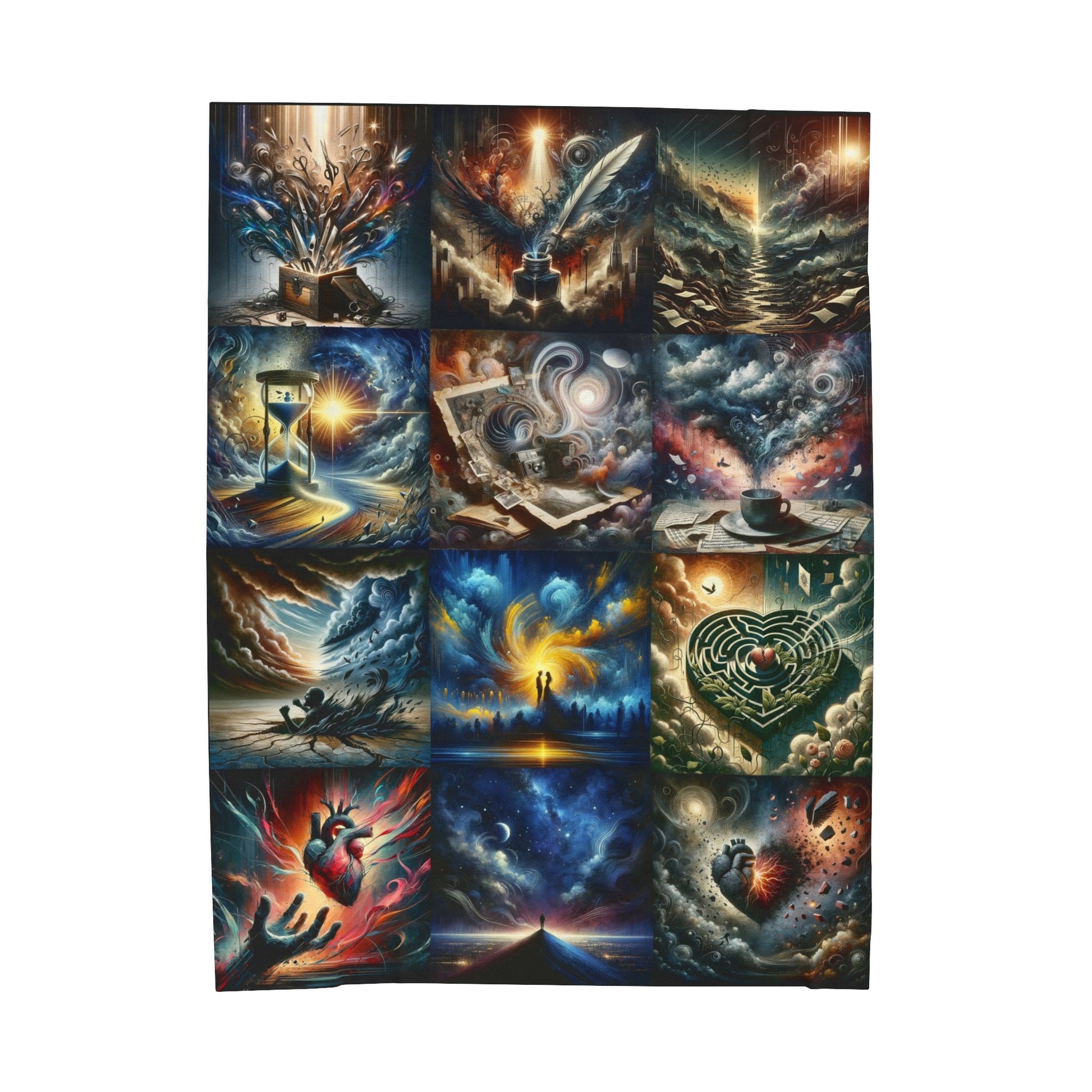 "Echoes of a Violent Embrace" - The Used Album Inspired Blanket - GG