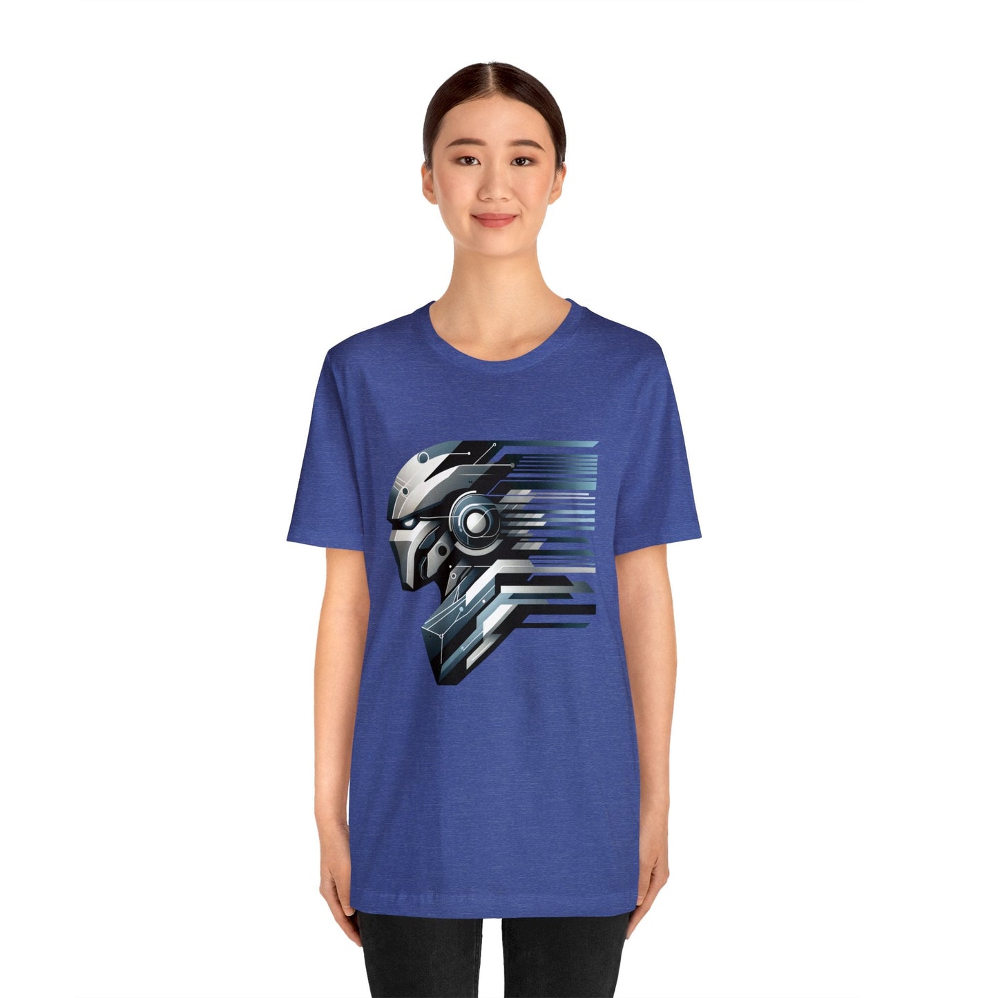 Modern Mech Warrior T-Shirt - Sleek, Breathable Cotton Tee unisex - GG