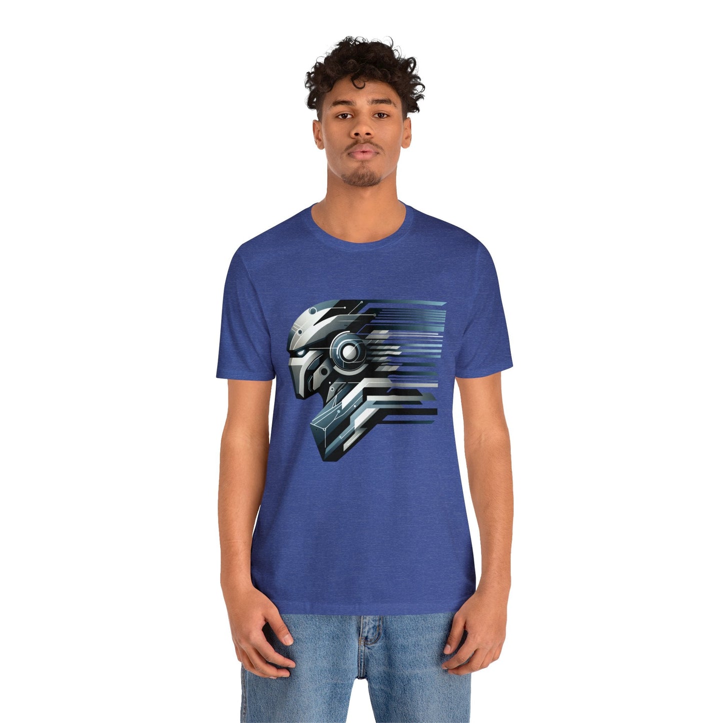 Modern Mech Warrior T-Shirt - Sleek, Breathable Cotton Tee unisex - GG