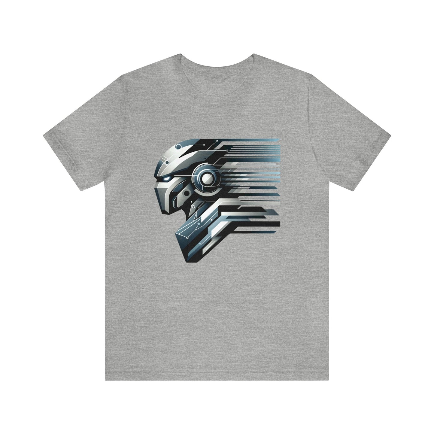 Modern Mech Warrior T-Shirt - Sleek, Breathable Cotton Tee unisex - GG